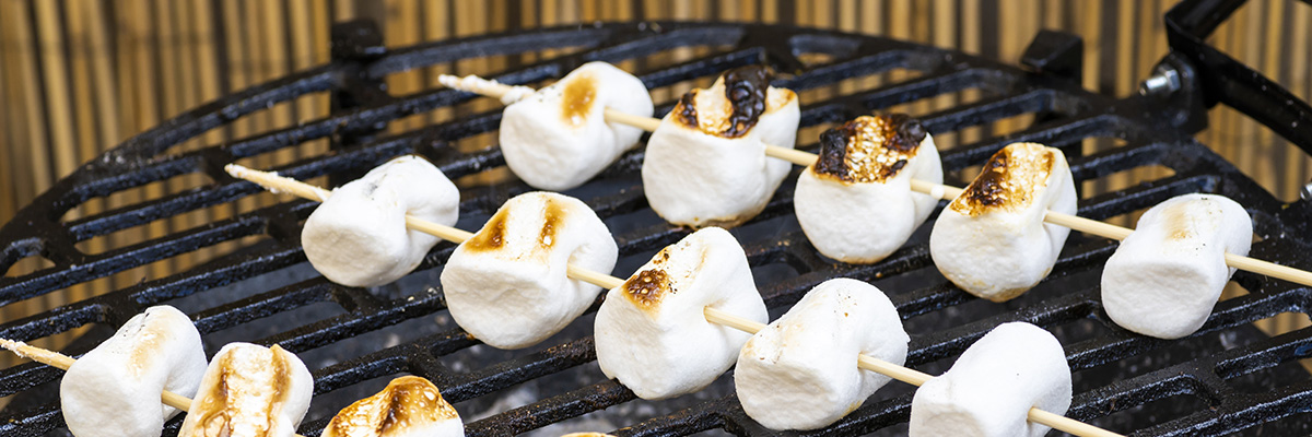 grillatut vaahtokarkit